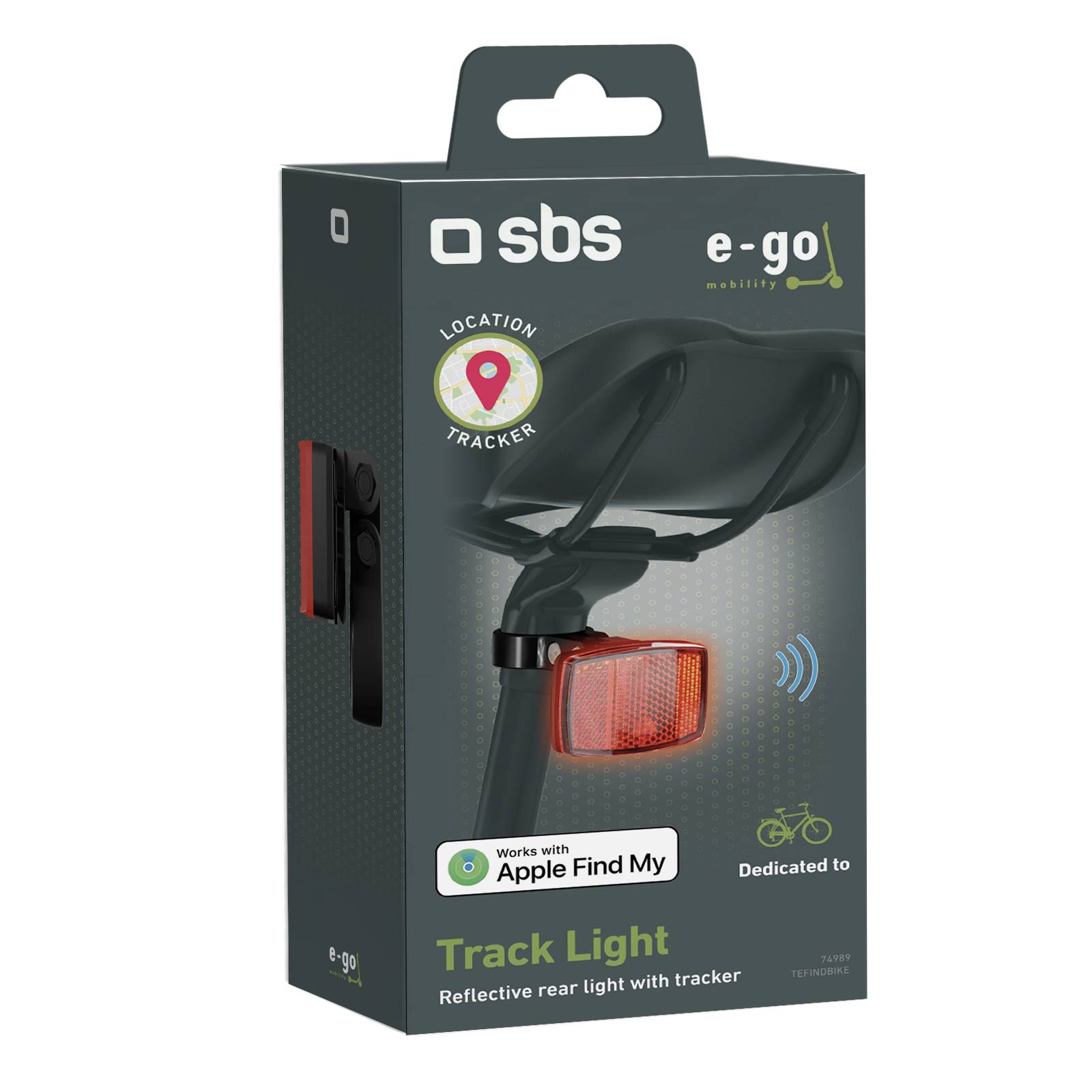 SBS Tracker Find My for Bikes komp. m. Apple schwarz-1