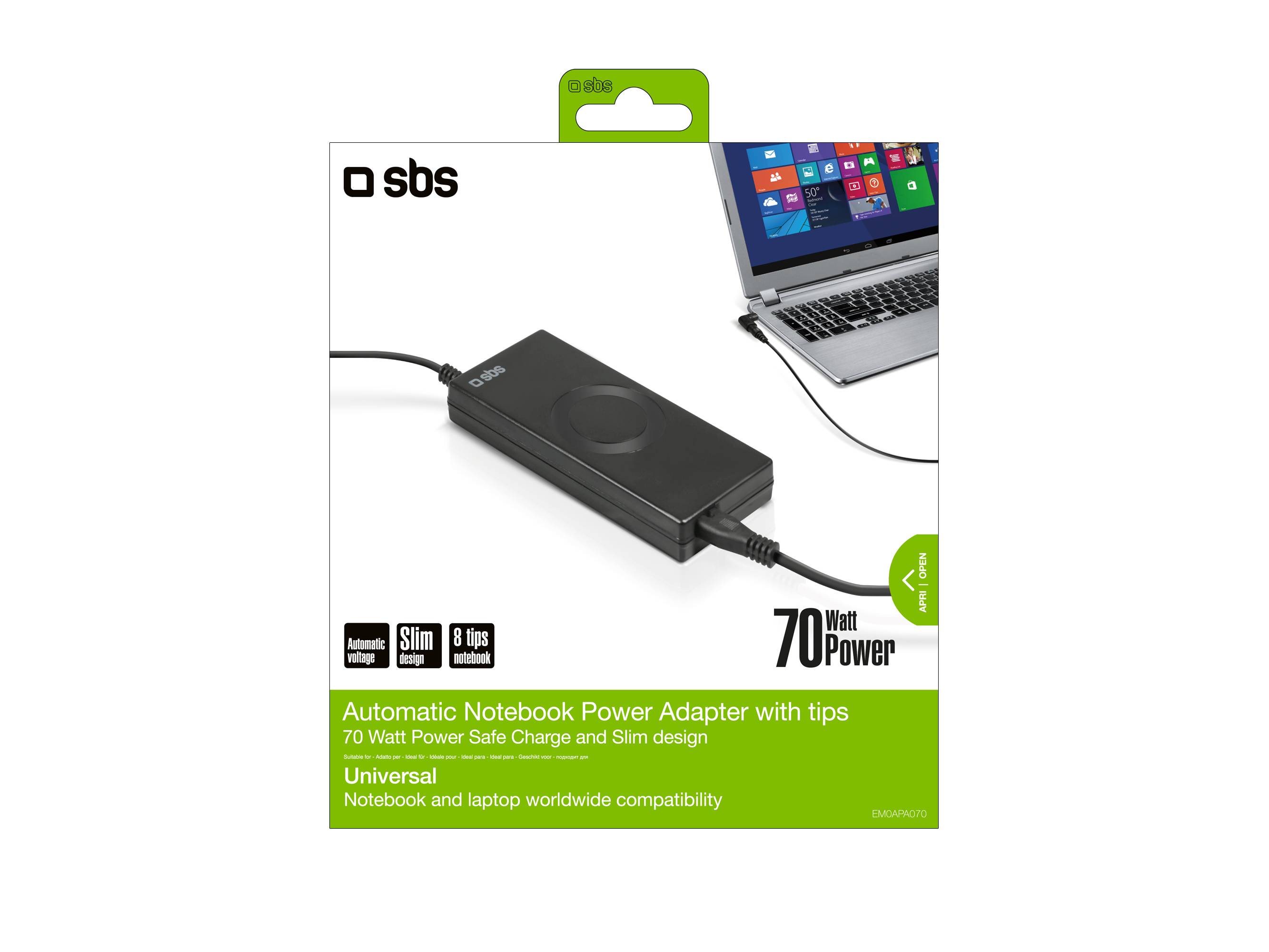 SBS Power EM0APA070 - Netzteil - Wechselstrom-1