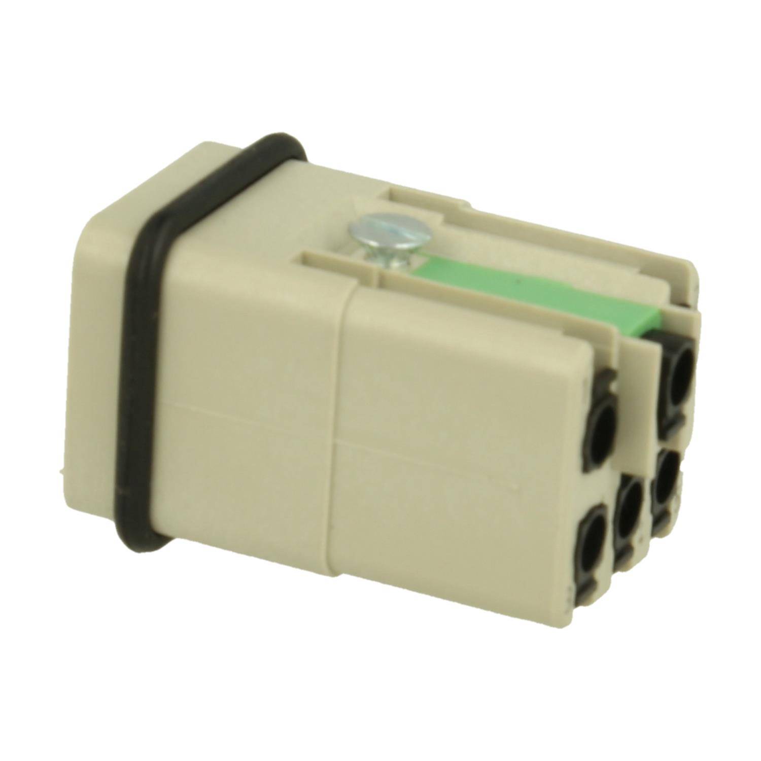 HARTING Han Q5/0 Stifteinsatz (M) Quick-Lock-Anschluss, 5-polig+PE 230V/400V, 16A - 1 Stück-1