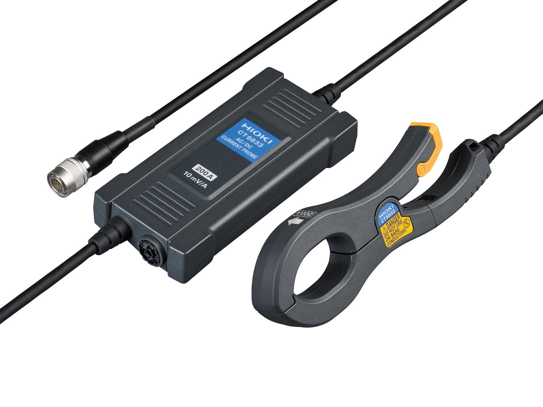 CT6833-01 - Schlanke, hochgenaue AC/DC-Stromzange, 200 A / 50 kHz, Anschlusskabel 10 m-4