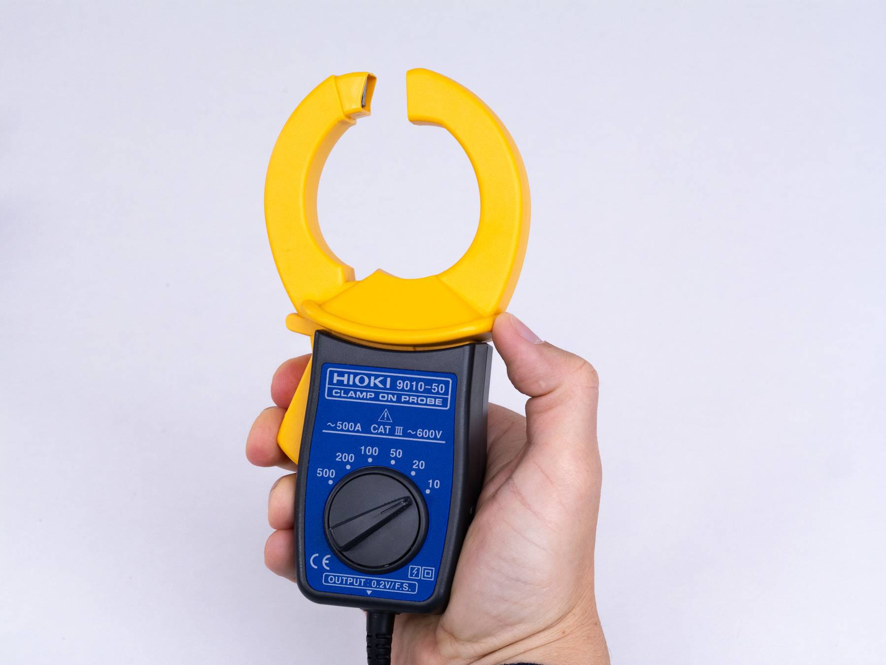 9010-50 - AC Mehrbereichs-Stromzange, 500 A, 1 KHz, BNC-Ausgang-2