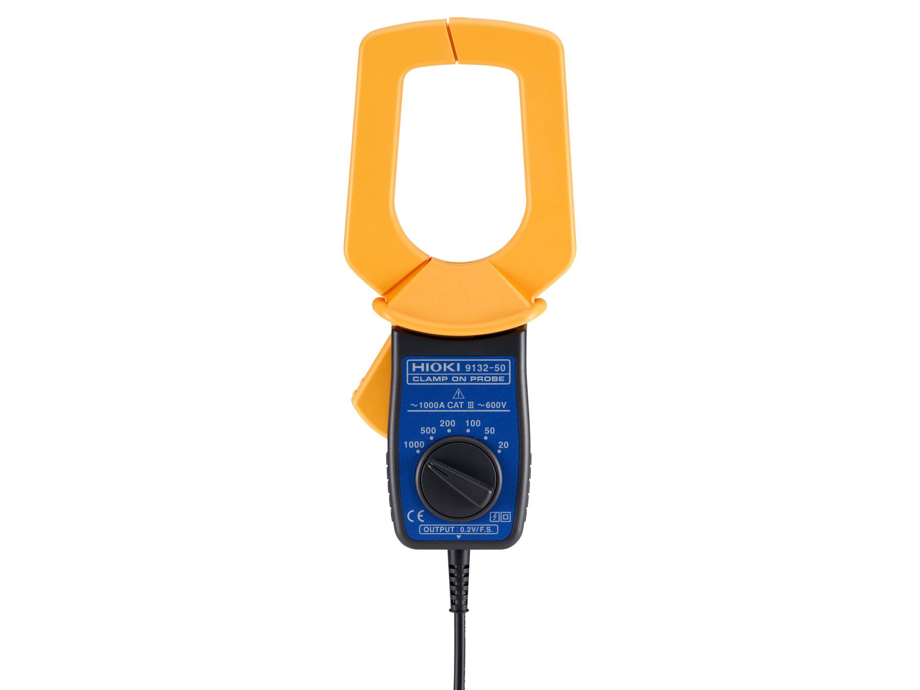 9132-50 - AC Mehrbereichs-Stromzange, 1000 A, 1 KHz, BNC-Ausgang-1