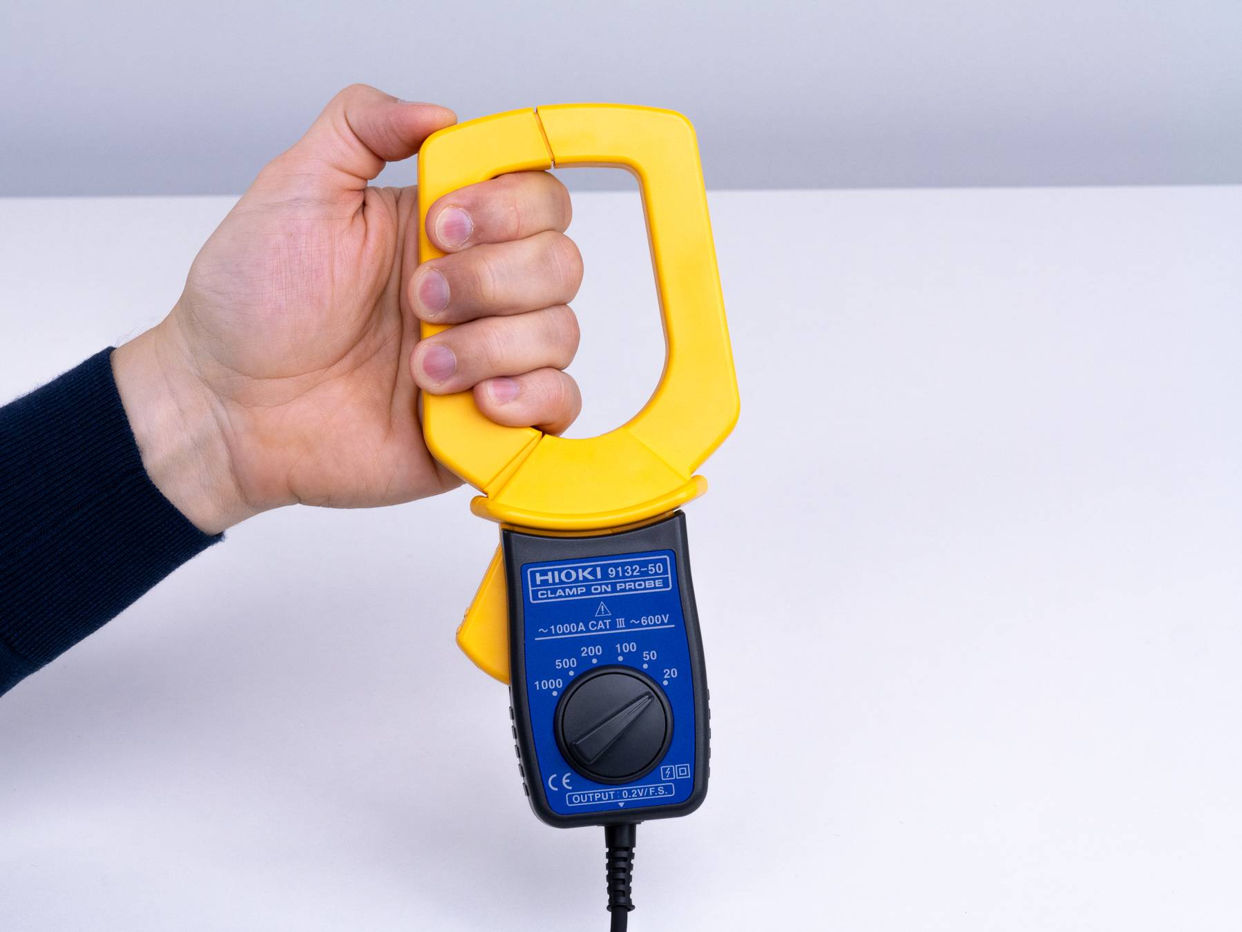 9132-50 - AC Mehrbereichs-Stromzange, 1000 A, 1 KHz, BNC-Ausgang-3