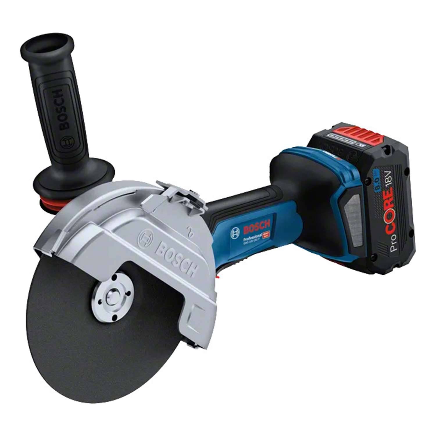 BOSCH Professional GWS 18V-180 P Akku Winkelschleifer Set 06019H6L01-1