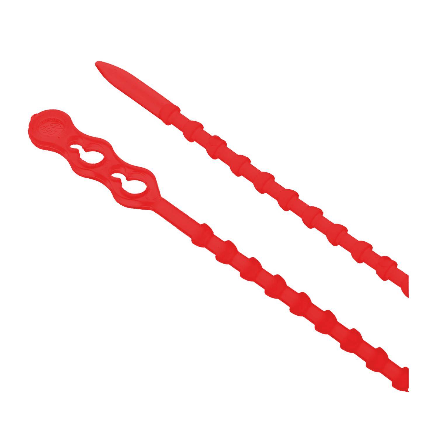 Kugelbinder wiederlösbar fast unbegrenzt wiederverwendbar, VPE 100 Stück Maße L/B/H 240,0mm Durchmesser/H 3,9mm, Farbe-1