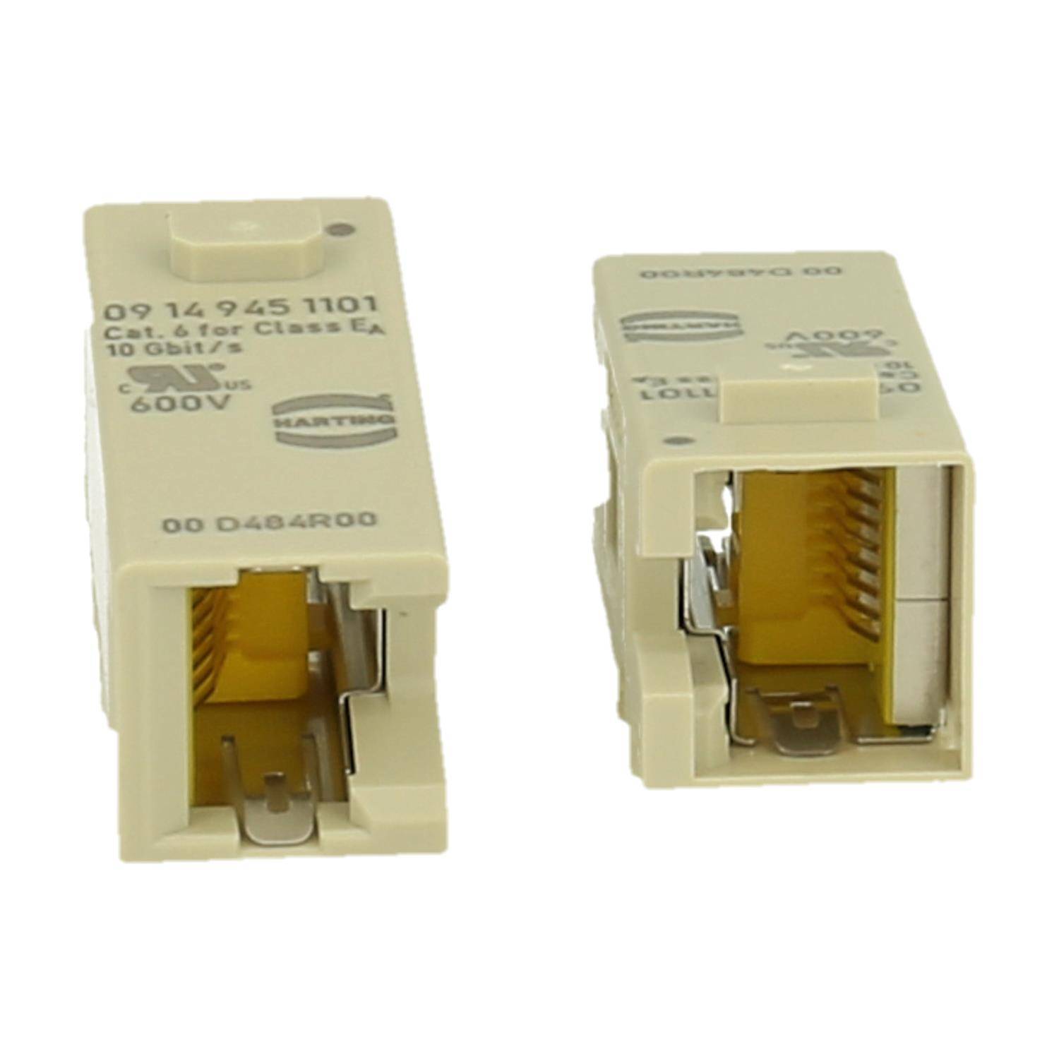 Harting 09149451101 Han Domino RJ45 cube, gender - Steckverbinder-Komponente