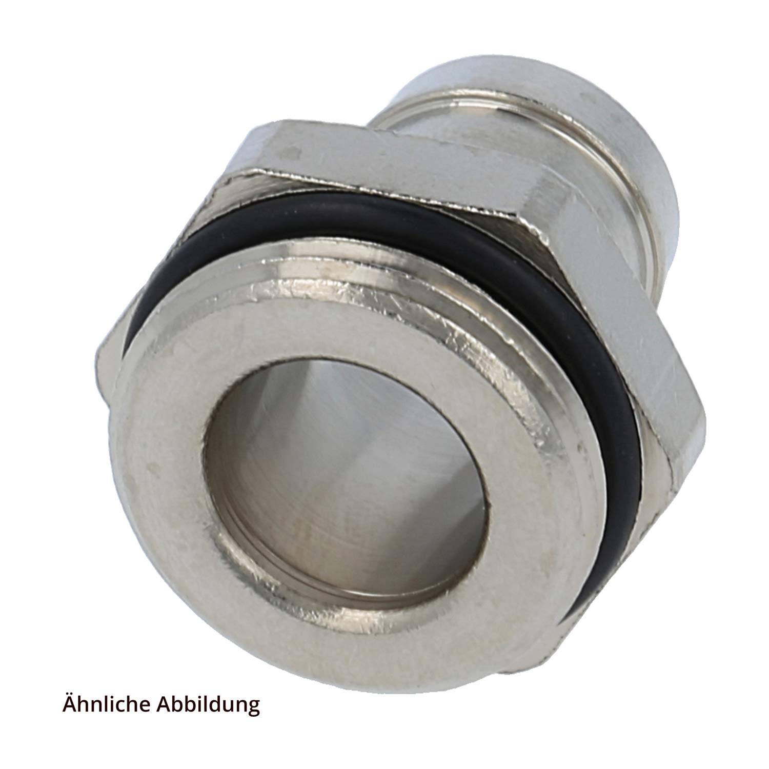 FLEXA FMSO M20/19 Metall-Schlaucholive gerade Gewinde M20x1,5 für Schlauch-Außendurchmesser 19,0mm für-3
