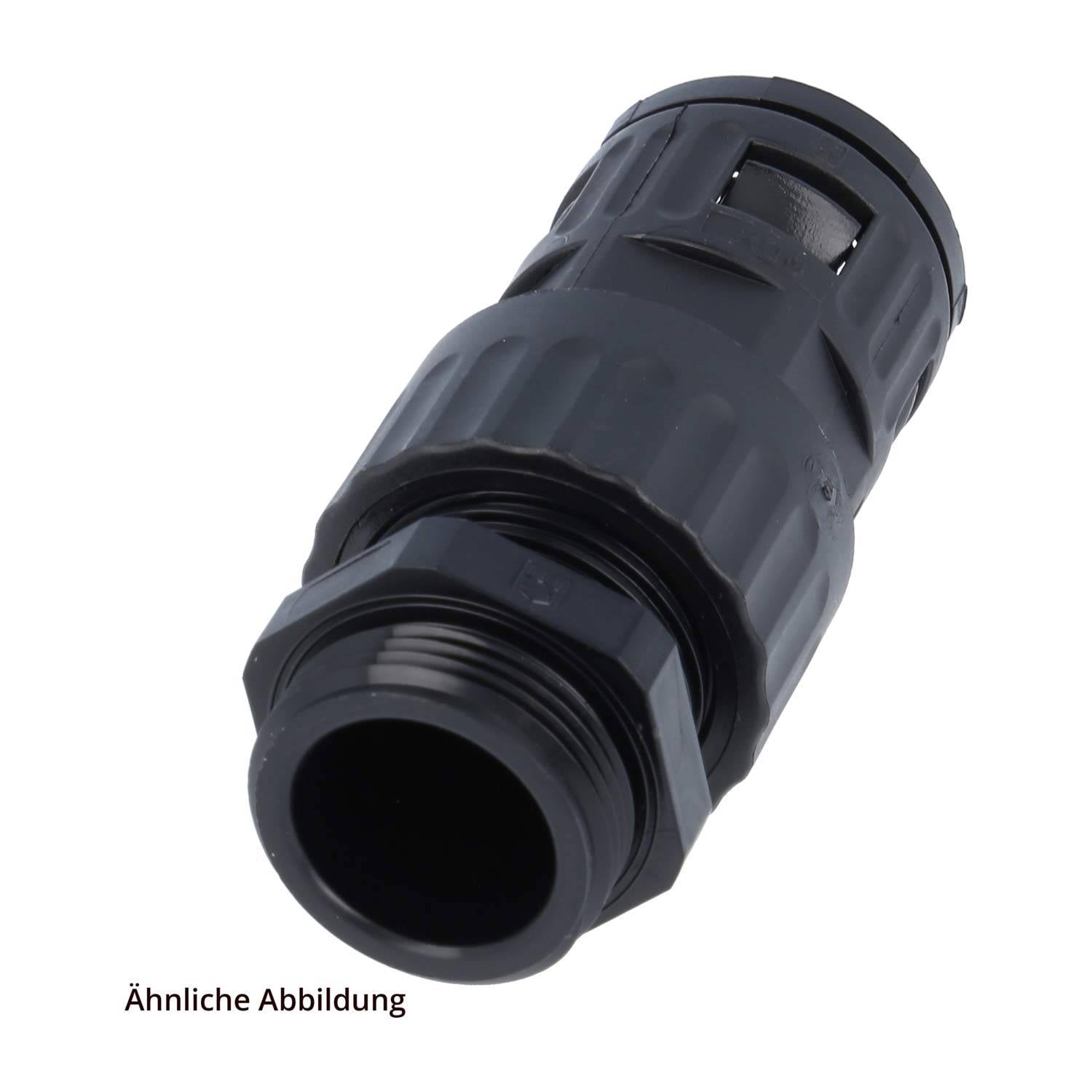 FLEXA FVGZ M12/10 Schnellverschraubung gerade Gewinde M12x1,5 für Schlauch-Außendurchmesser 10,0mm konisch dichtend mit-3