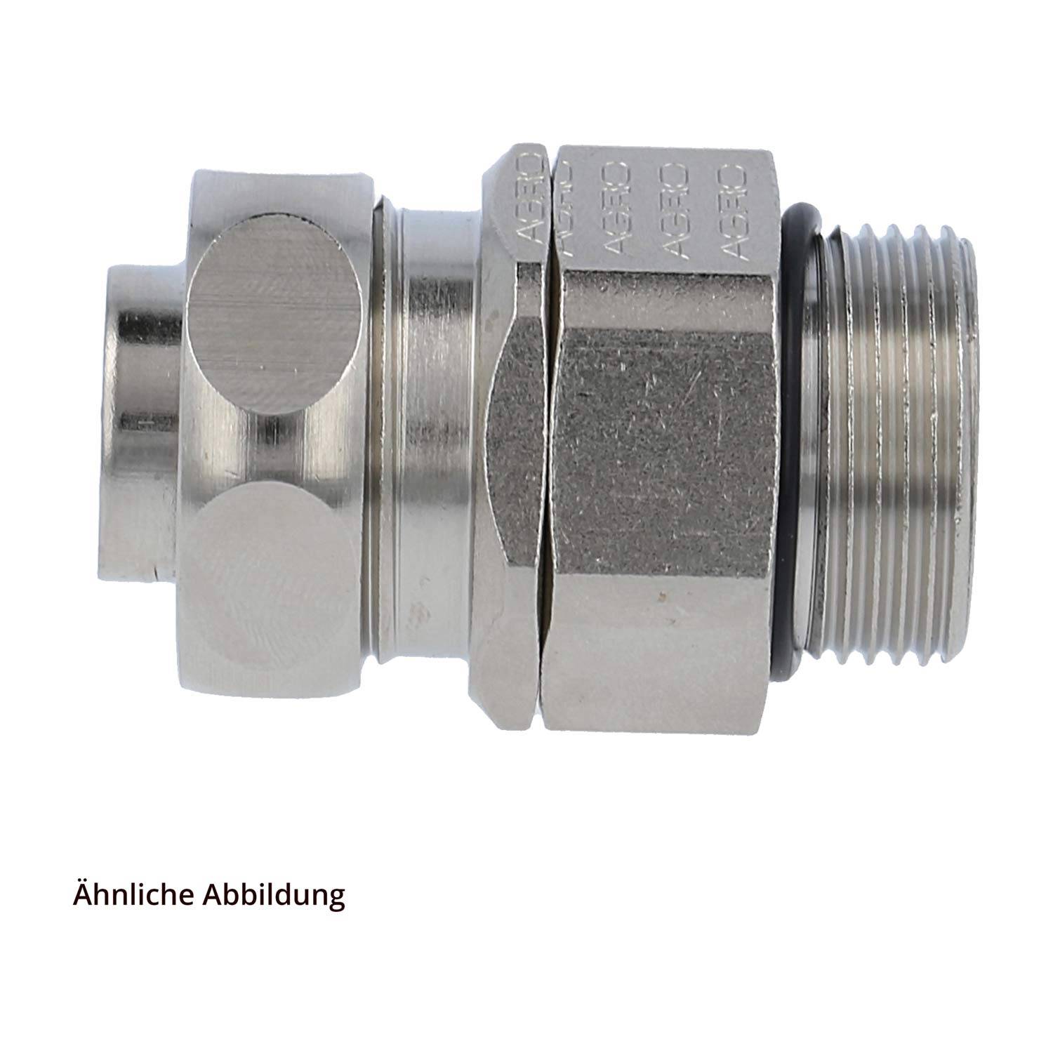 FLEXA USDR-M Metallverschraubung gerade Gewinde M50x1,5 für Schlauch-Außendurchmesser 45,0mm für-3