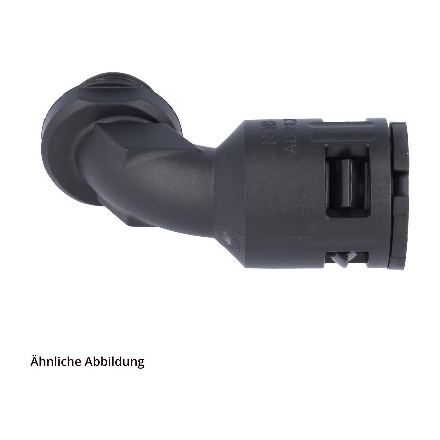 FLEXA RQB90-M Schnellverschraubung 90 Grad Bogen Gewinde M12x1,5 für Schlauch-Außendurchmesser 10,0mm hochdichtend mit-3