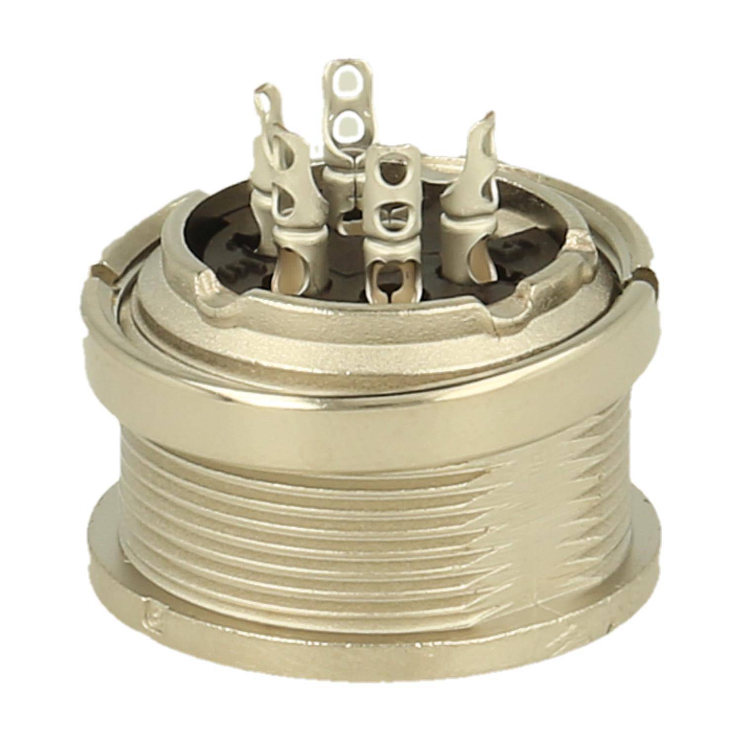 T3363000U Amphenol Female panel connector 5 pole IP40 solder silver screw locking - 100 Stück-2