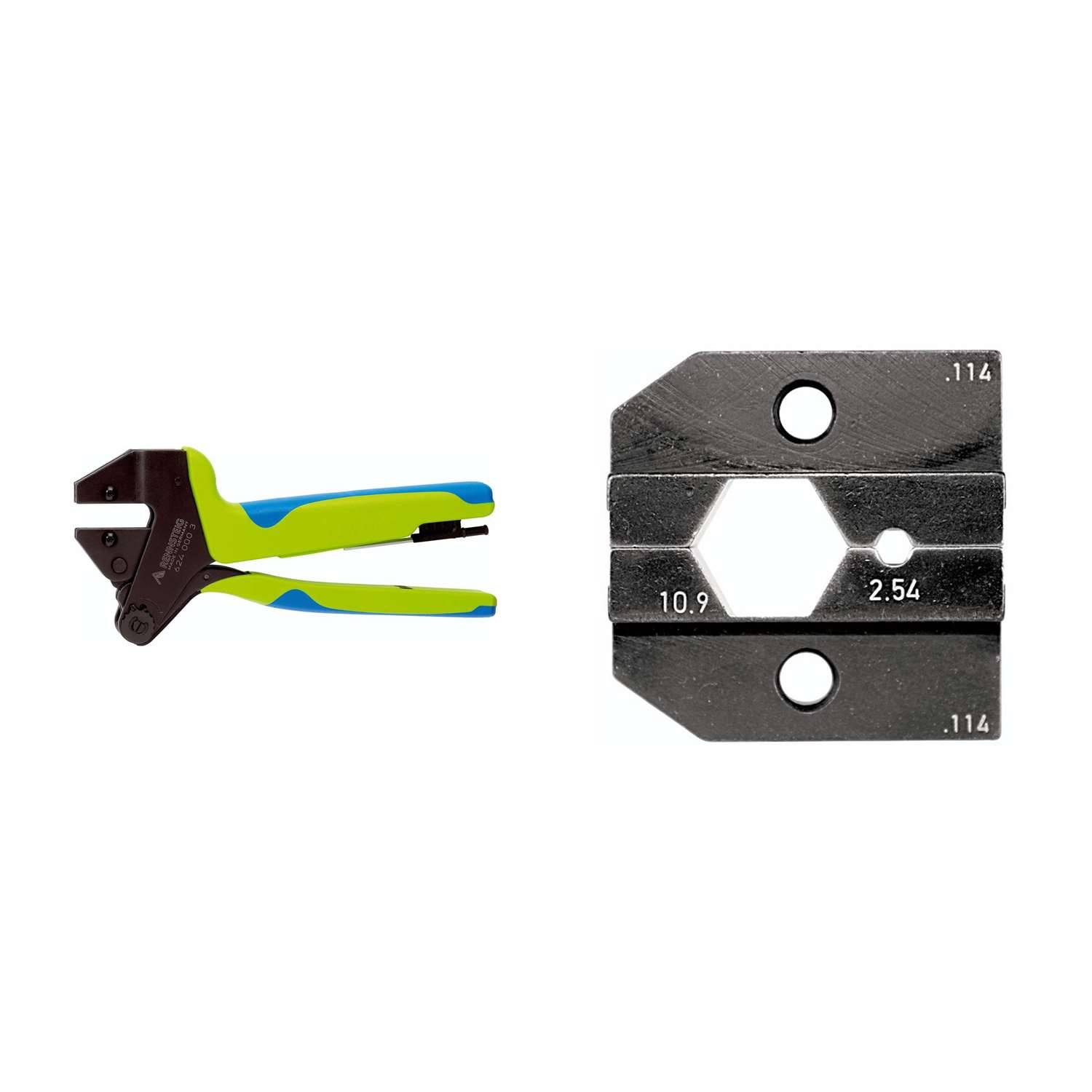 Rennsteig 624 114 3 0 K1, Crimpzange PEW12 für Koax-Kabel RG 213, RG 11-0