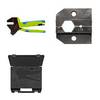 Rennsteig 624 119 3 0 K2, Crimpzange PEW12 im Kunststoffkoffer für Koax-Kabel RG