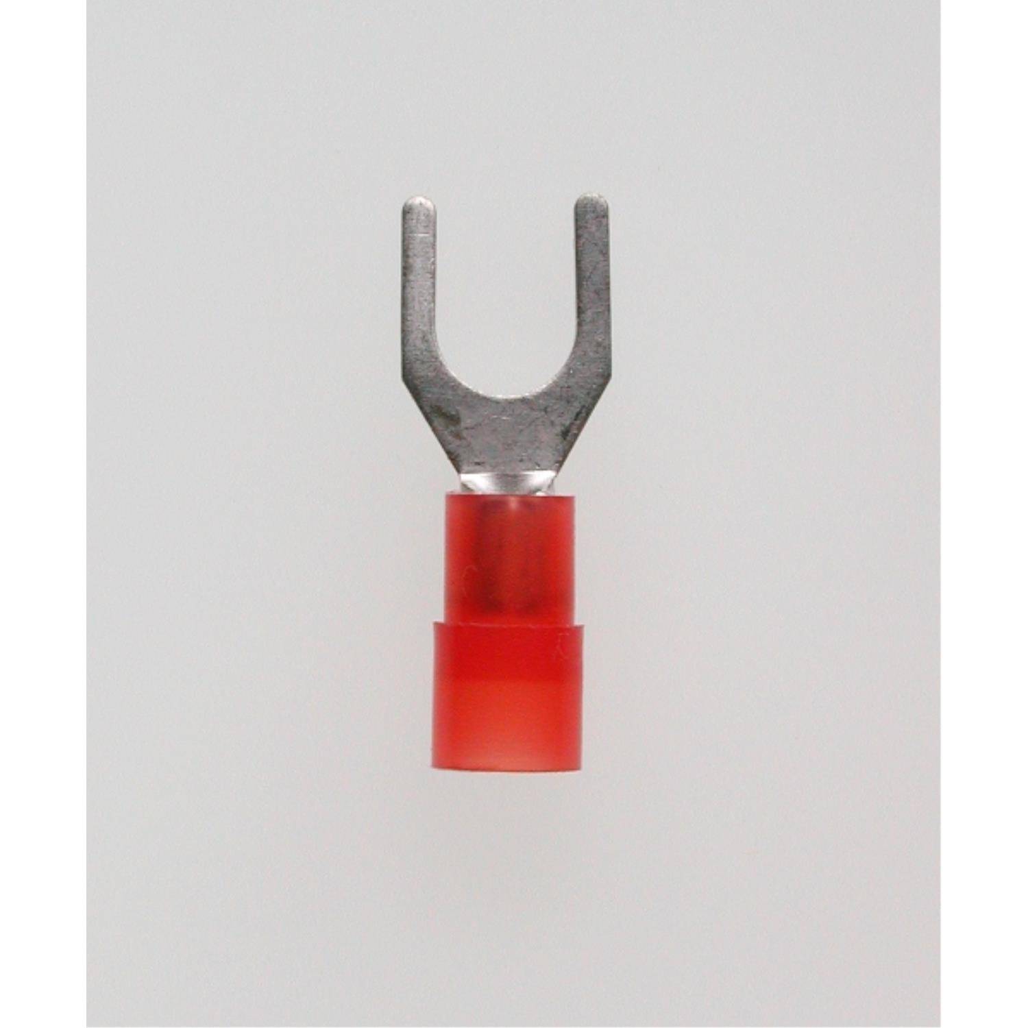 Stecker Express K404050N, Quetschkabelschuh DIN 46237 isoliert, Gabelform-0