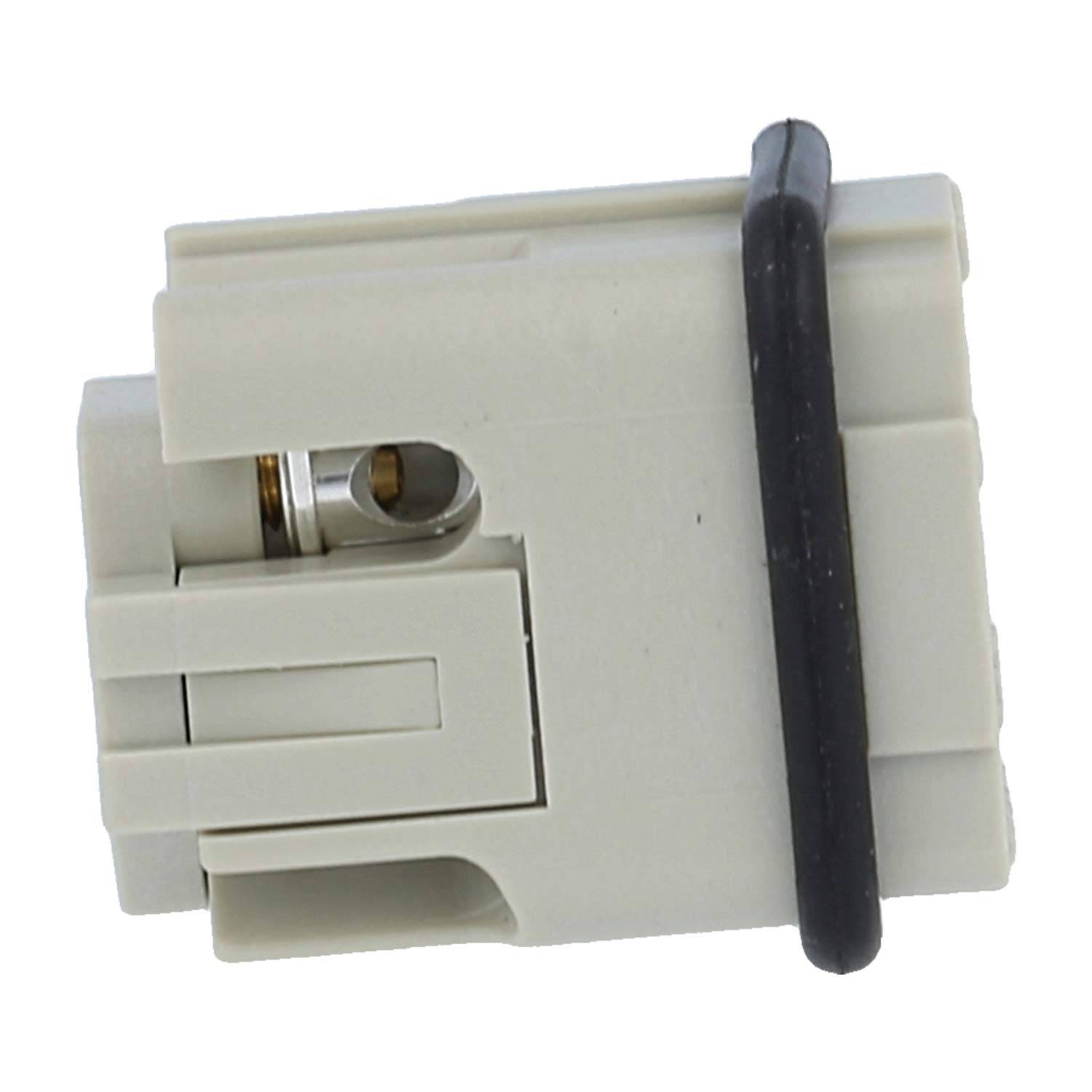 HARTING Han 3A Stifteinsatz (M) Schraubanschluss, 3-polig+PE 230V/400V, 10A - 1 Stück-4