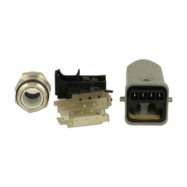 HARTING HAN RJ45 IP67 Hybrid Set Stift im Tüllengehäuse Metall incl. Verschraubung - 1 Stück
