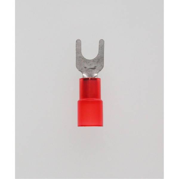 Stecker Express K404030N, Quetschkabelschuh DIN 46237 isoliert, Gabelform