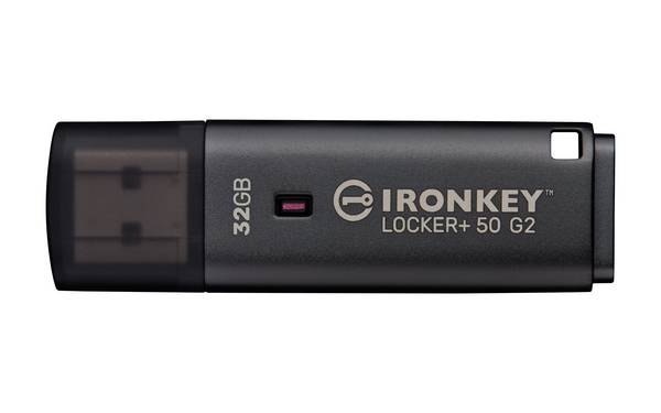 KINGSTON 32GB IronKey Locker Plus 50 G2 Eingabe / Ausgabe USB-Stick