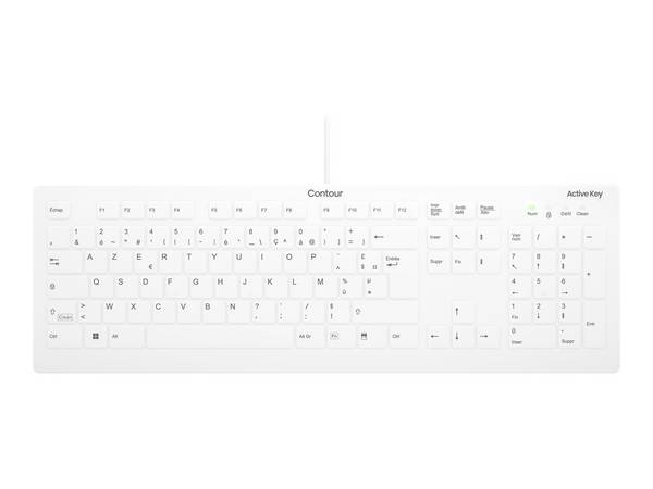 Cherry Contour Active Key QuickClean AK-C8112 - Tastatur