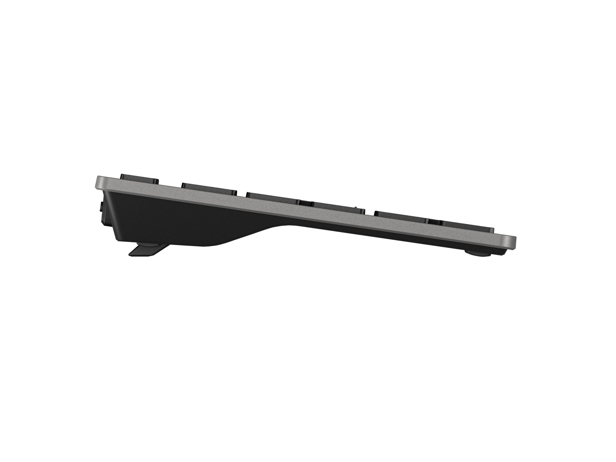 HP 720 Dual-Mode Rechargeable Wireless Keyboard-GR P Tastatur-3