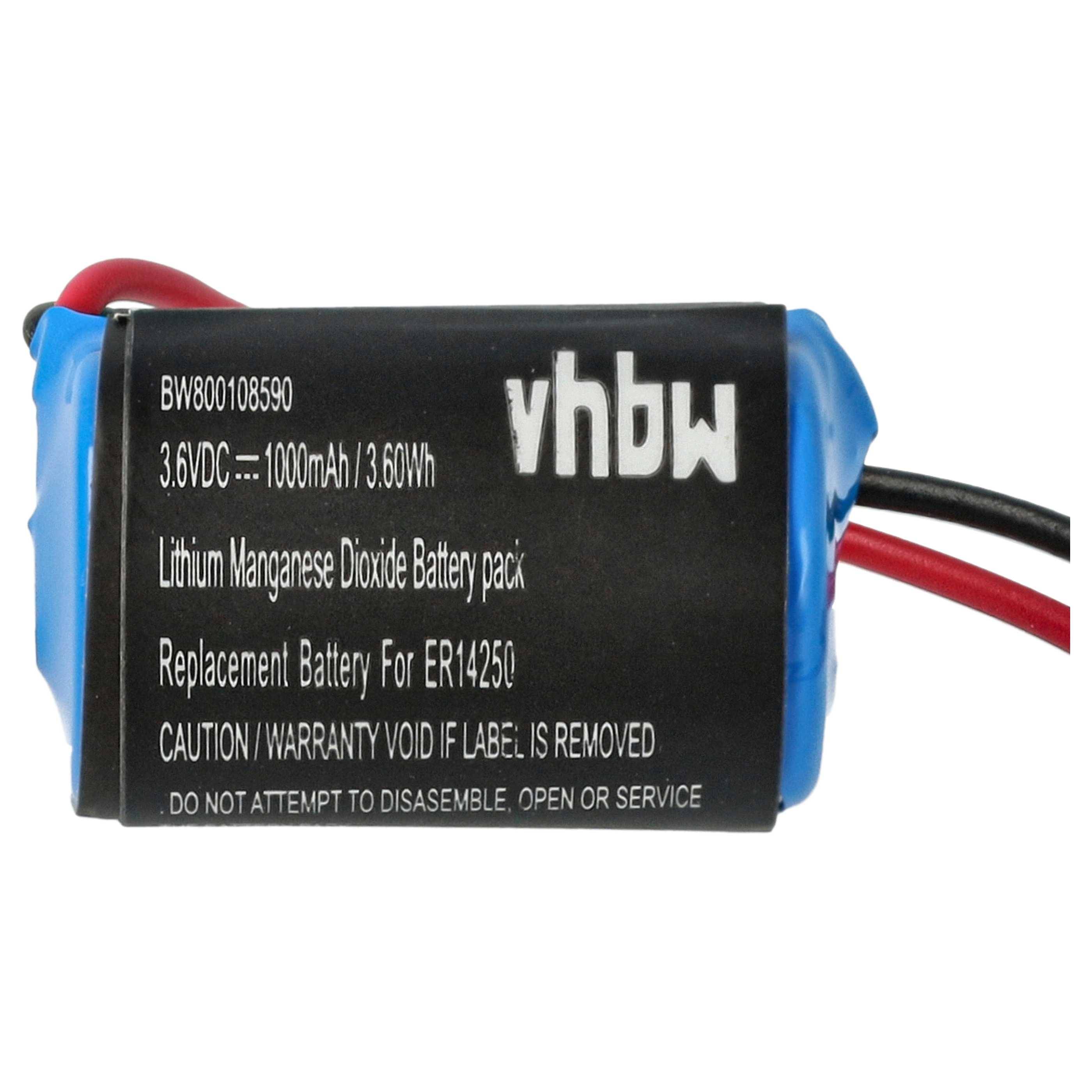 vhbw 2x Akku kompatibel mit Omron NS7 | CQM1H, CPM2A, CJ1 PLC Programmable Logic Controller (1000 mAh, 3,6 V, Li-Ion)-3