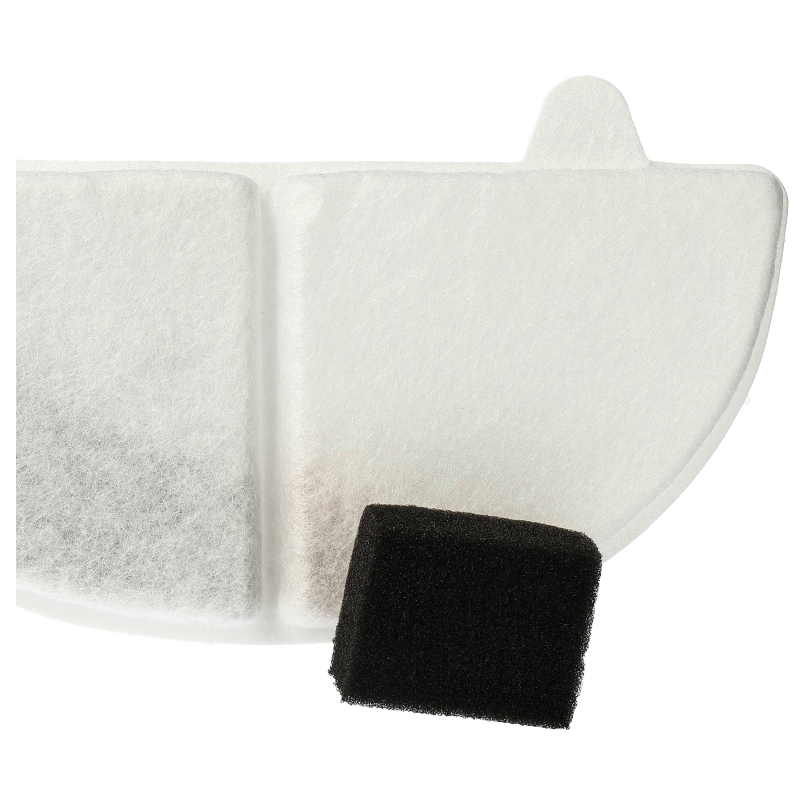 vhbw 5x Filter kompatibel mit HomeRunPet CF2 | WF20 Trinkbrunnen für Katzen, Hunde - Filterelement + Pumpenfilter-2