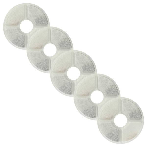vhbw 5x Filter kompatibel mit Wonder Creature Trinkbrunnen für Katzen | Hunde - Filterelement