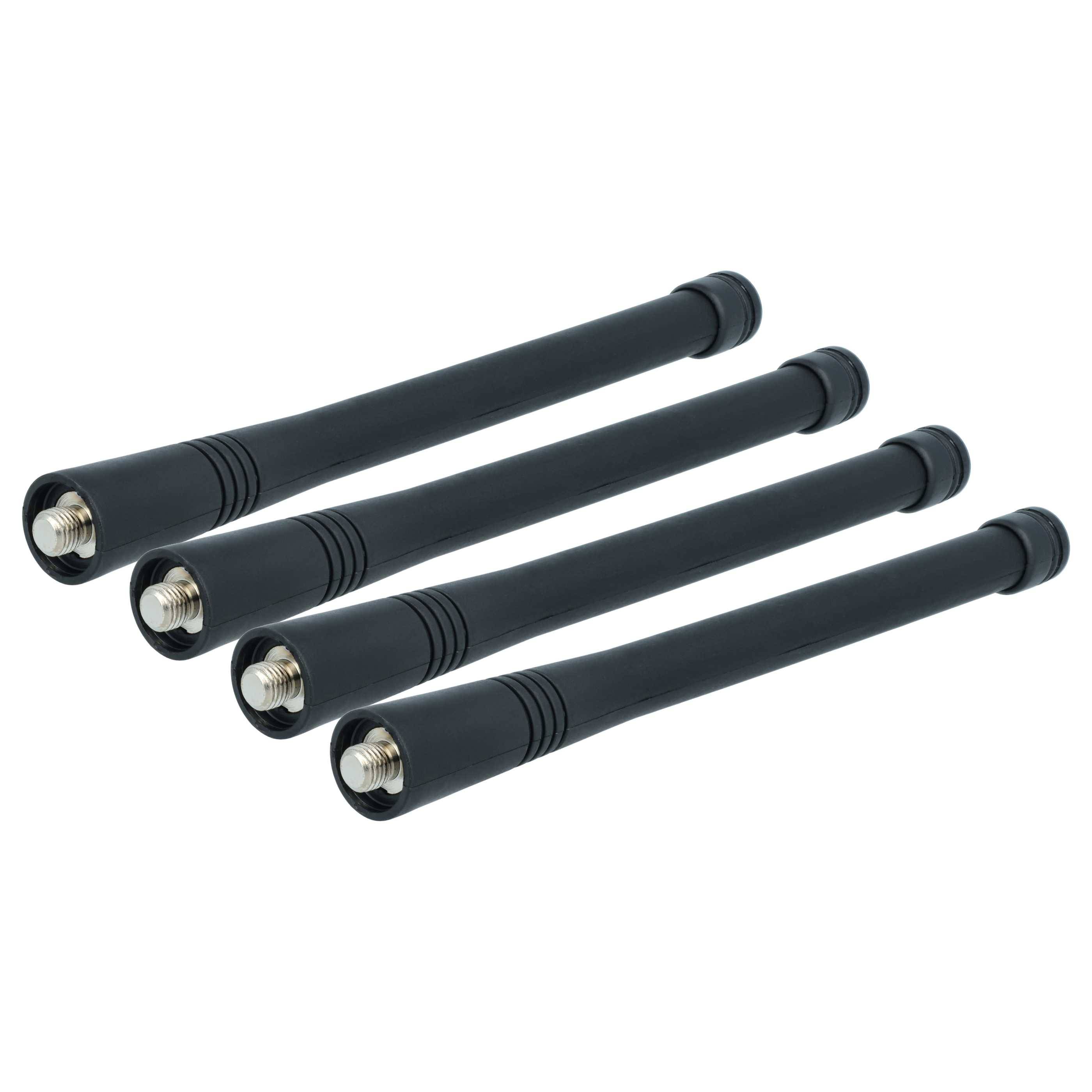 vhbw 4x Antenne kompatibel mit Motorola Radius P110 Funkgerät | 15,1 cm Schwarz-0