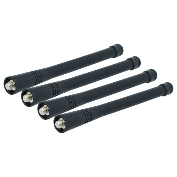 vhbw 4x Antenne kompatibel mit Motorola CP200 | CP180, CP185, CT250, CP160, CP150, CT150, CP140, CP040, CT450 Funkgerät