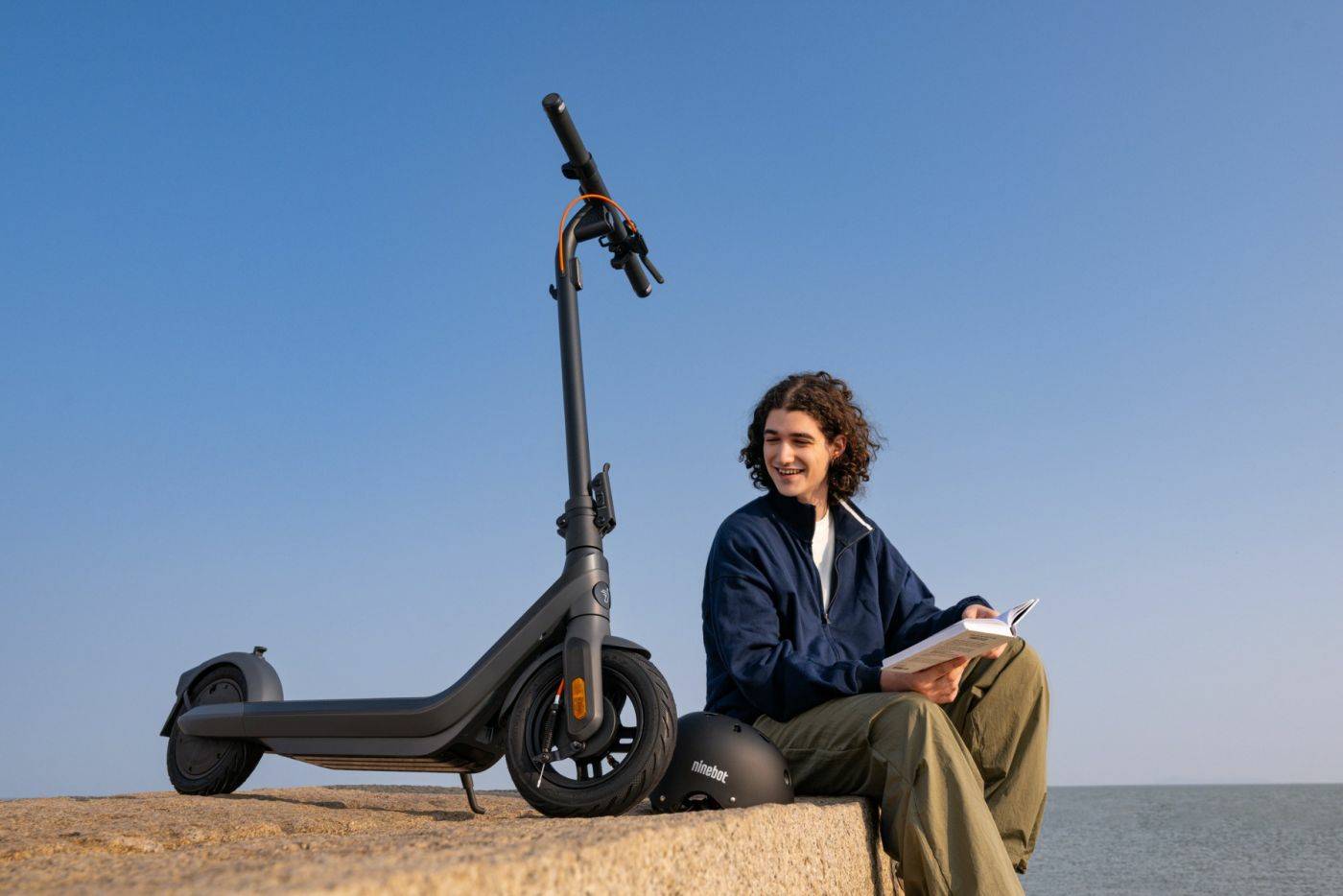 Ninebot by Segway E2 Pro, Klassischer Roller, Grau, 20 km/h, 100 kg, Unisex, 16 Jahr(e)-1