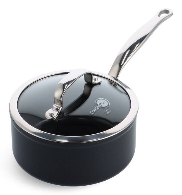 GreenPan Barcelona Pro, Rund, Allzweckpfanne, Silber, Keramik, 220 °C, Aluminium-0