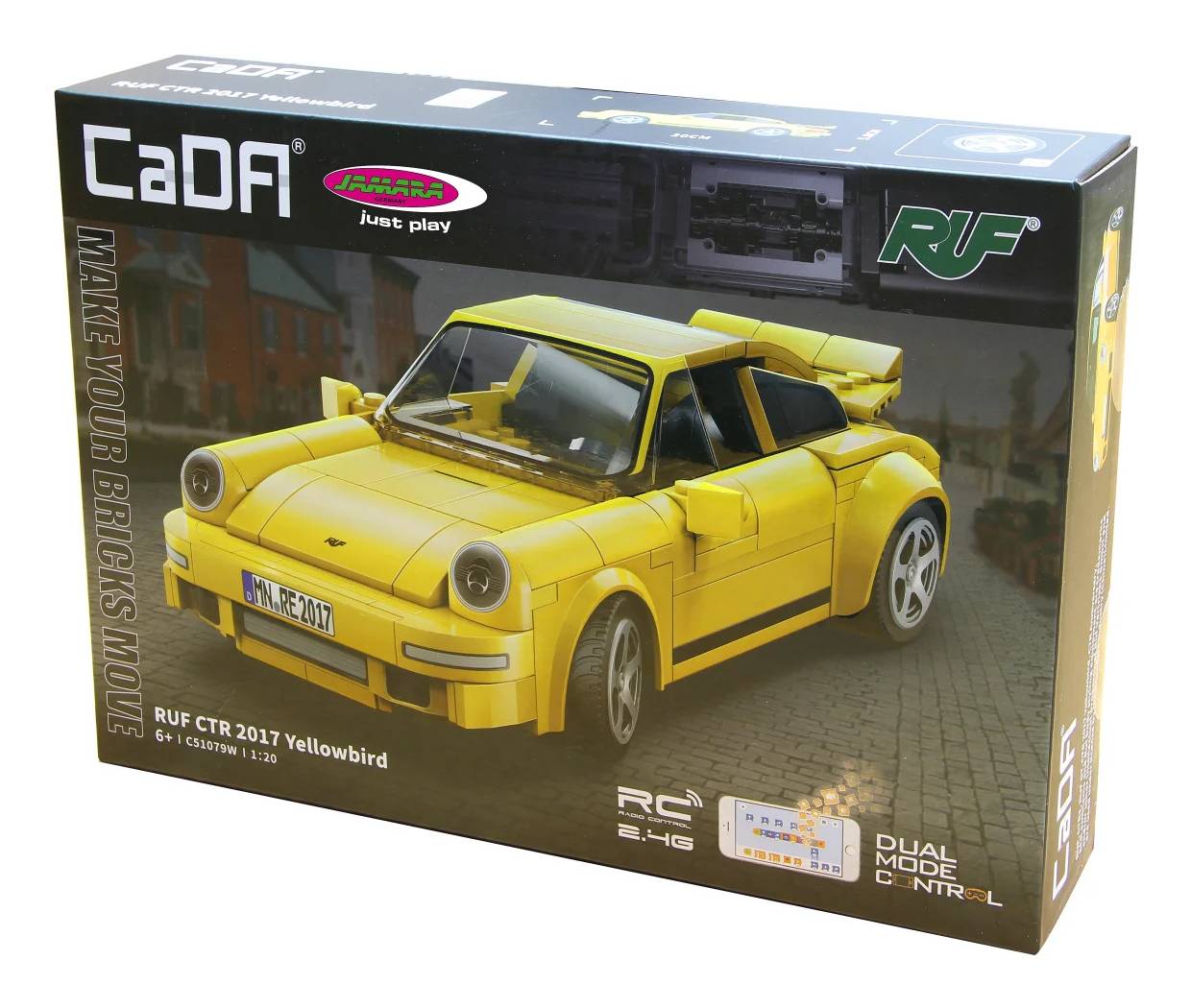 Jamara CaDA RUF CTR 2017 Yellowbird, Auto, 1:20, 6 Jahr(e), 370 g-2