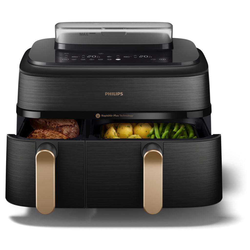 NA552/00 5000 Series Dual Steam Airfryer, 9 L, Black Home & Living Haushaltskleingeräte-4