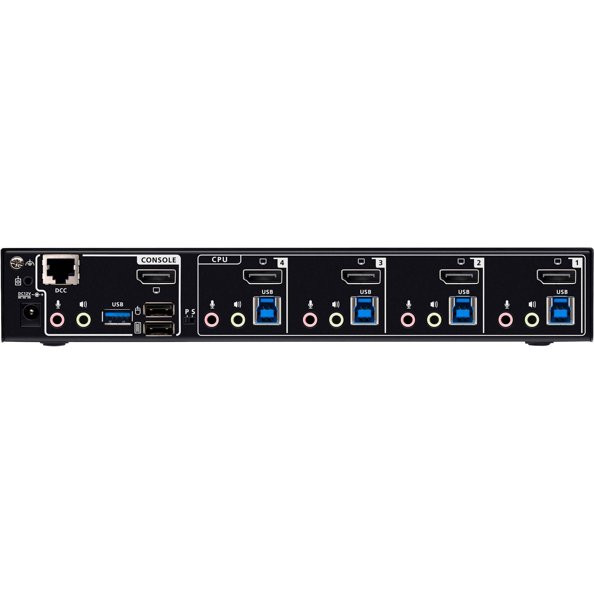 ATEN CS1924A KVMP-Switch 4-fach, DisplayPort, USB 3.0, 8K-2
