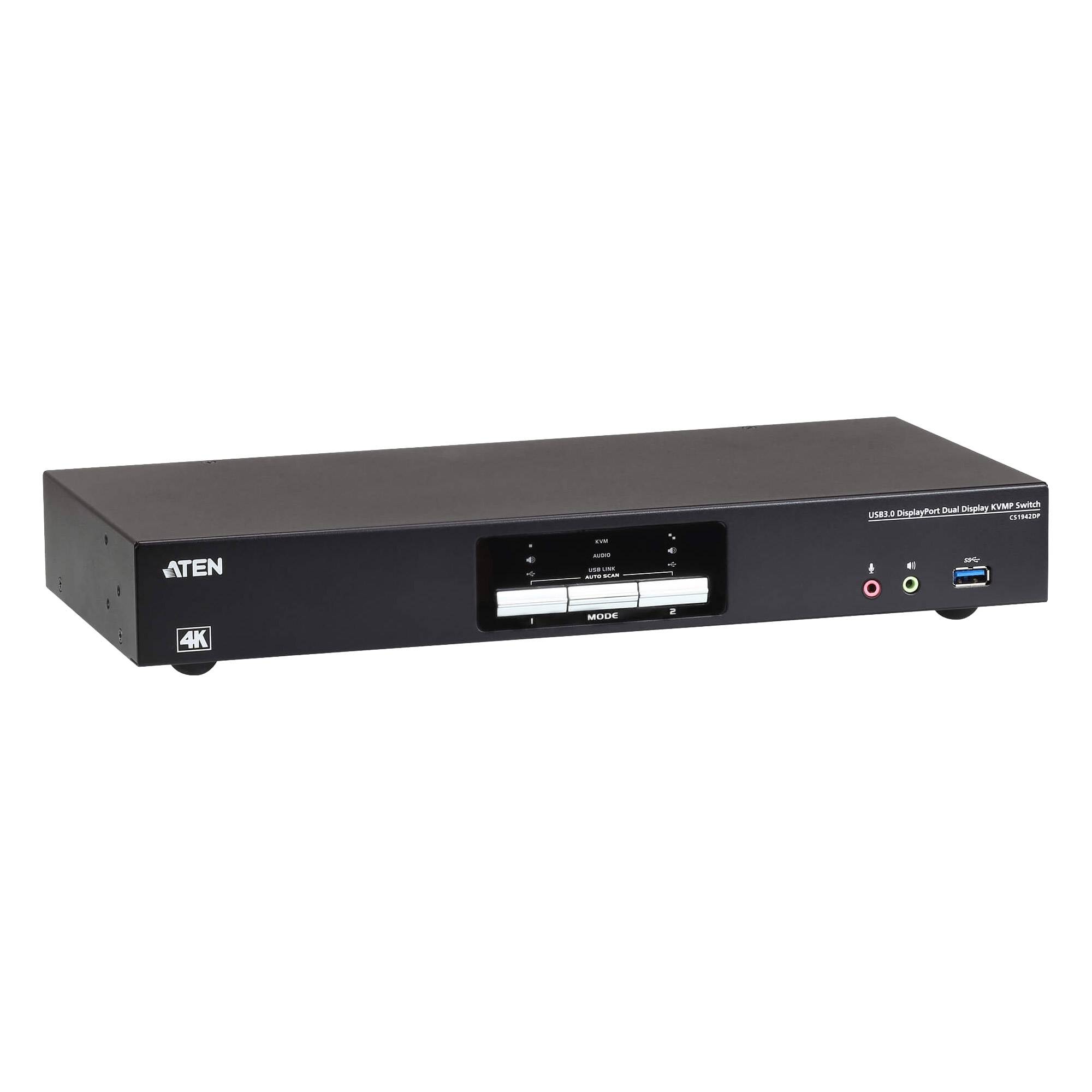 ATEN CS1942DPA KVMP-Switch 2-fach Dual-Display, DisplayPort, USB 3.0, 8K-3
