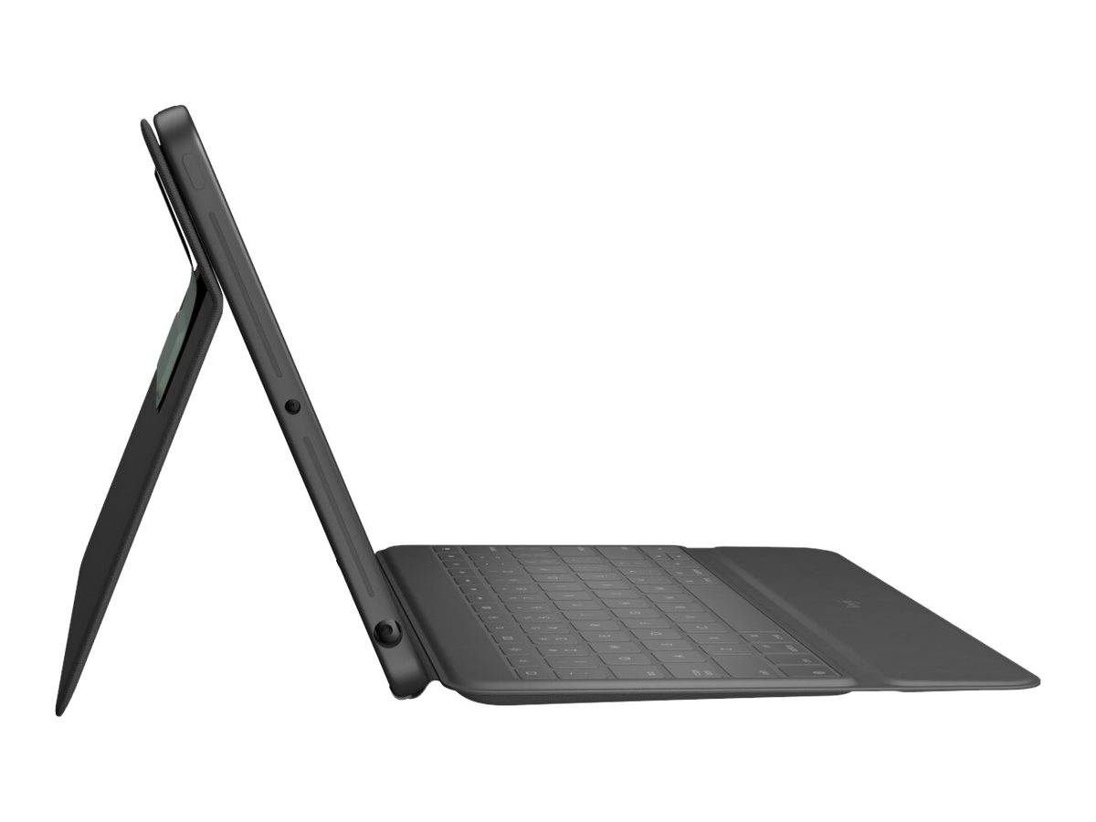 Logitech Rugged Folio - Tastatur und Foliohülle - Apple Smart connector - Franzö-4