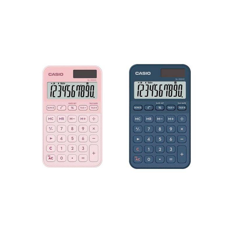 CASIO Taschenrechner SL-310YC-LP, rosa-0