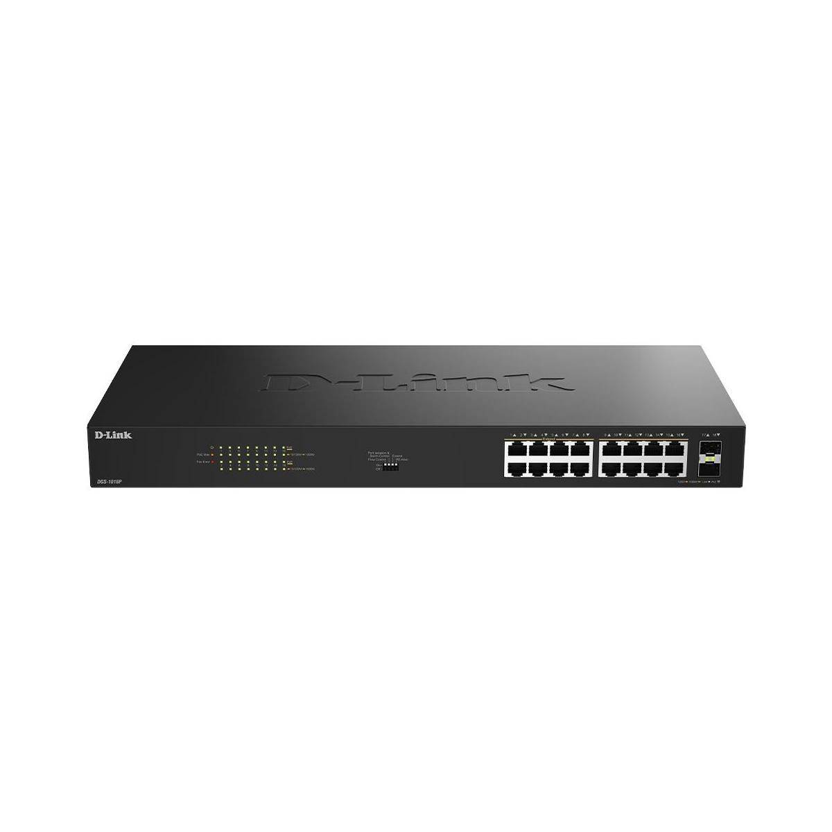 D-Link DGS-1018P 16-Port Gigabit PoE...-0