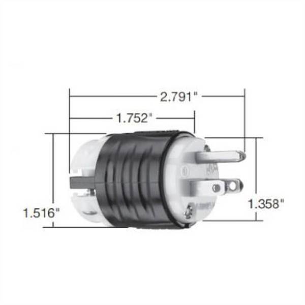 Bachmann Stecker 2 pol. 3 adr. BM0022544