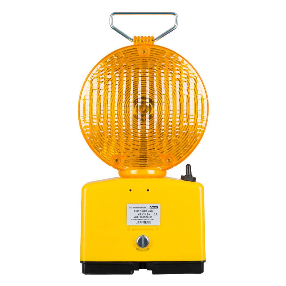 NISSEN Blitzleuchte Star-Flash LED 610, gelb, EN 12352, Ø 19 cm-1