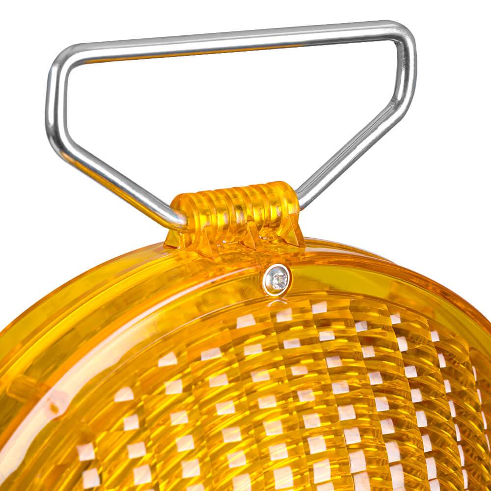 NISSEN Stab-Leuchte LED 62/S, 2-seitig, für Leitkegel ab 50 cm, gelb, Ø 20 cm-3