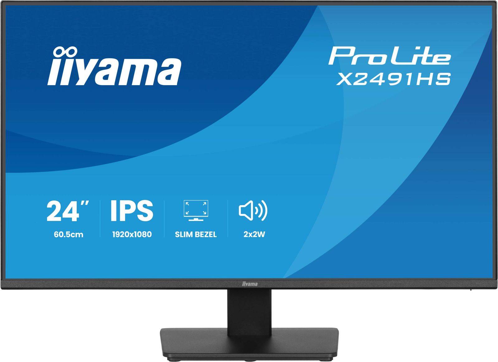 Iiyama ProLite X2491HS-B1 - LED-Monitor - 61 cm (24")(23.8" sichtbar) - 1920 x-2