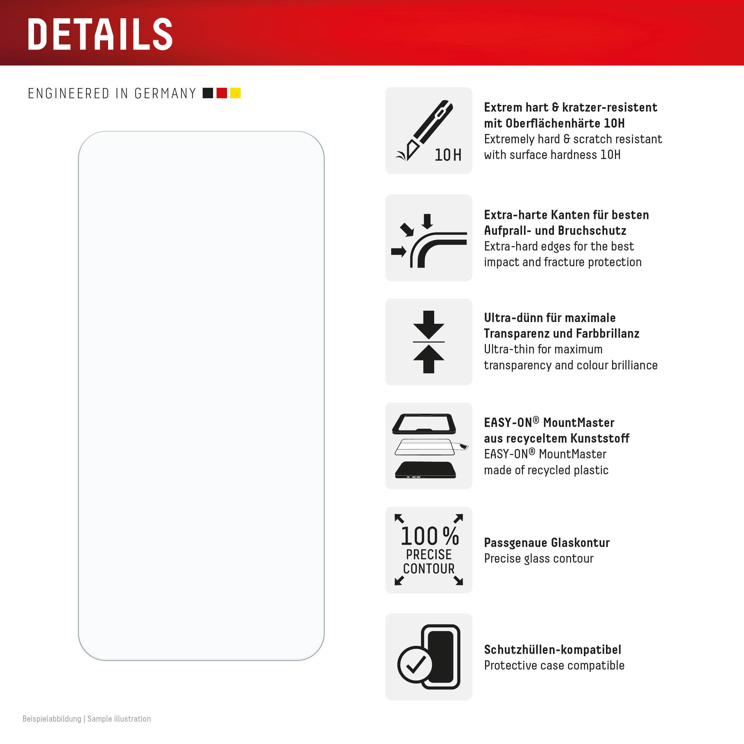 DISPLEX Panzerglas + Handyhülle für Samsung Galaxy A57-4
