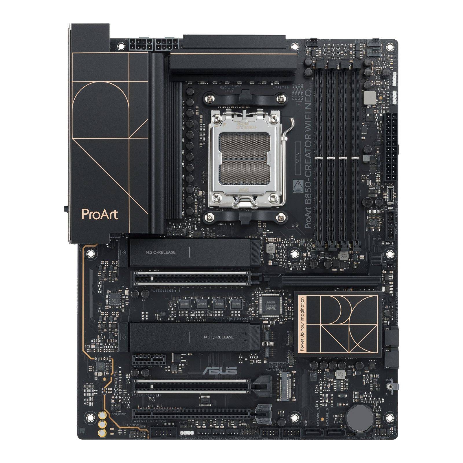 ASUS PROART B850-CREATOR WIFI NEO, AMD, Sockel AM5, AMD Ryzen 7000 Series, AMD Ryzen 8000 Series, AMD Ryzen 9000 Serie-1