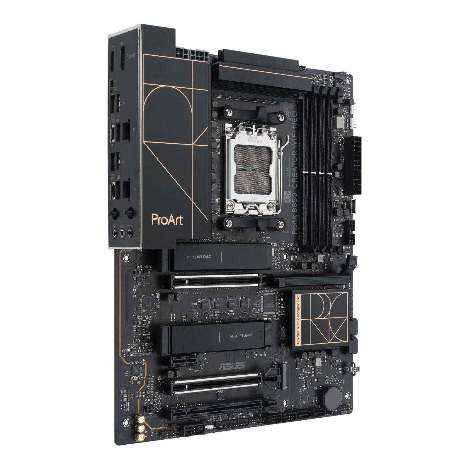 ASUS PROART B850-CREATOR WIFI NEO, AMD, Sockel AM5, AMD Ryzen 7000 Series, AMD Ryzen 8000 Series, AMD Ryzen 9000 Serie-3