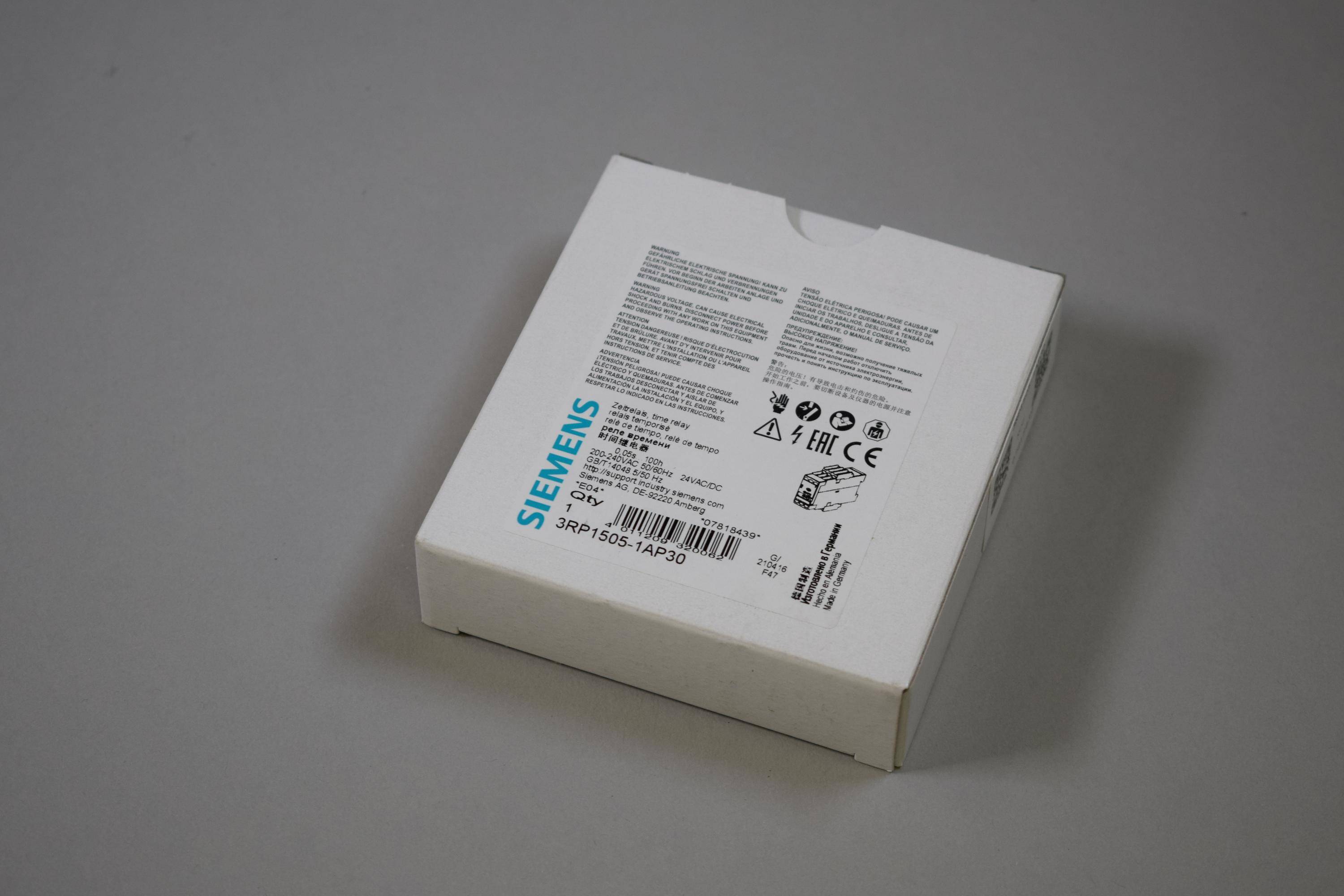 Siemens Zeitrelais (3RP1505-1AP30)-0