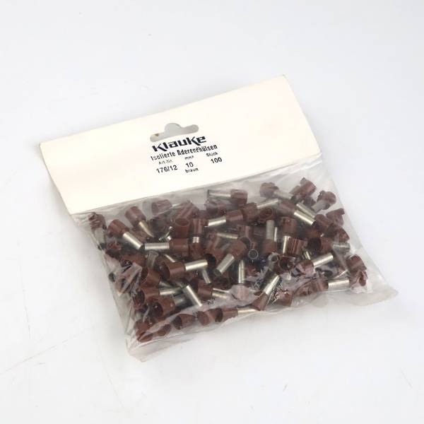 Klauke 17612, Zinn, Braun, Silber, Polypropylen (PP), 10 mm², 4,5 mm, 2,15 cm