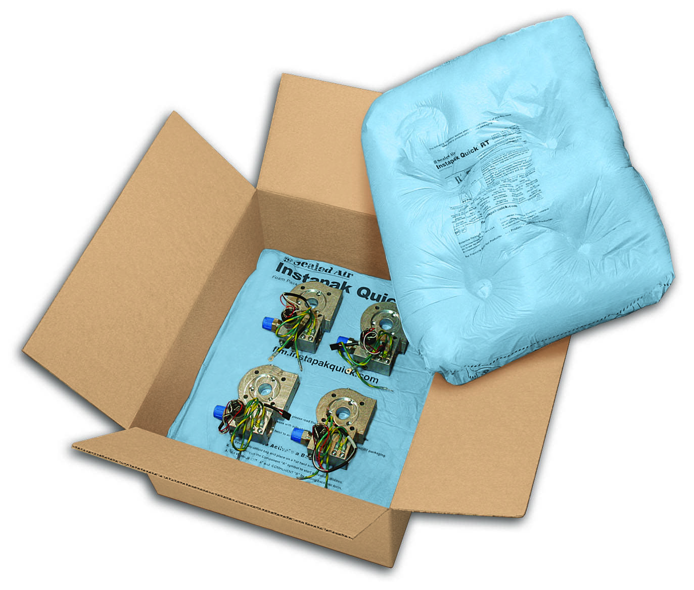 Instapak Quick RT 10 Schaumbeutel-Verpackung 38x46 cm - Artikel: 17890017-2