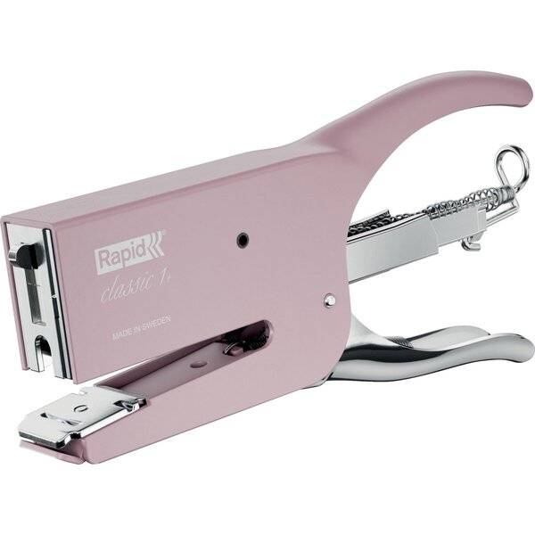 Rapid Heftzange Classic K1 Retro Strawberry Cream, rosa