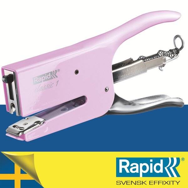 Heftzange K1 26/6-8 bis 50 Blatt pink-1